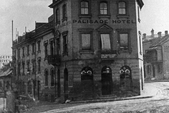 a vintage photo of an old building