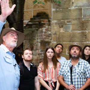 a group of people posing for the camera